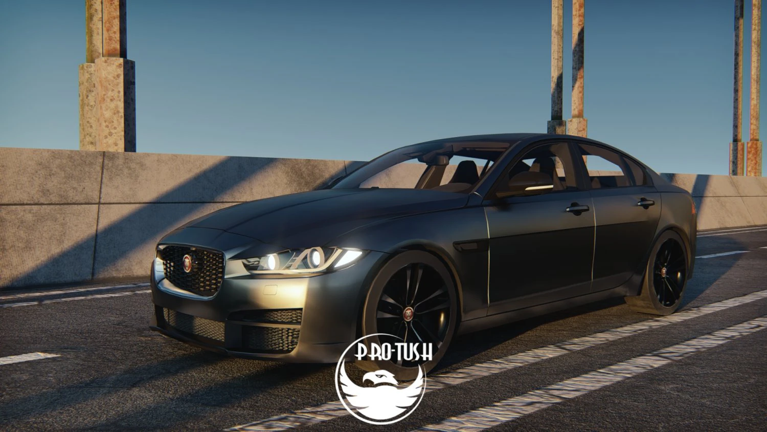 Jaguar XE 2013 3D Model .c4d .max .obj .3ds .fbx .stl .blend 