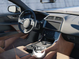Jaguar XE 2013 3D Model