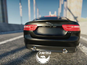 Jaguar XE 2013 3D Model