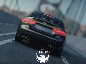 Jaguar XE 2013 3D Model