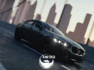 Jaguar XE 2013 3D Model