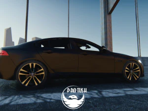 Jaguar XE 2013 3D Model