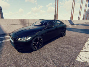 Jaguar XE 2013 3D Model