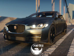 Jaguar XE 2013 3D Model