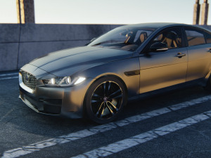 Jaguar XE 2013 Modèle 3D