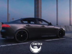 Jaguar XE 2013 3D Model