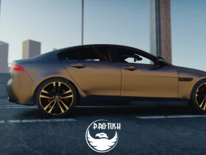 Jaguar XE 2013 3D Model