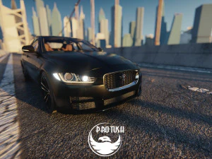 Jaguar XE 2013 3D Model