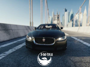 Jaguar XE 2013 3D Model