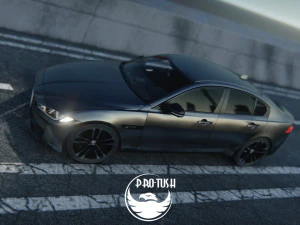 Jaguar XE 2013 3D Model