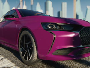 Citroen DS9 2021 3D 模型