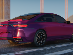 Citroen DS9 2021 3D 模型