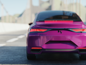Citroen DS9 2021 3D 模型