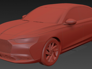Citroen DS9 2021 3D 模型