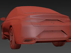 Citroen DS9 2021 3D Model