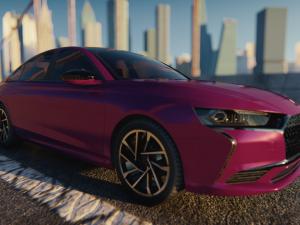 Citroen DS9 2021 3D 模型