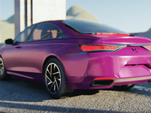 Citroen DS9 2021 3D Model