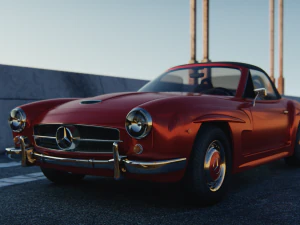 Mercedes-Benz 190 SL Modelo 3D