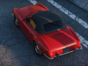 Mercedes-Bens 190 SL 3D-Modell