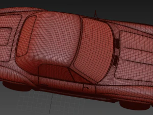 Mercedes-Bens 190 SL 3D Model