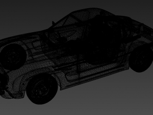 Mercedes-Bens 190 SL 3D-Modell