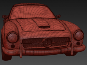 Mercedes-Bens 190 SL 3D-Modell