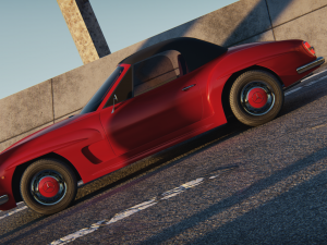Mercedes-Bens 190 SL 3D-Modell