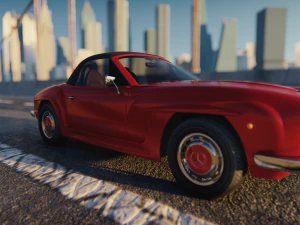 Mercedes-Bens 190 SL 3D Model