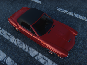 Mercedes-Bens 190 SL 3D-Modell