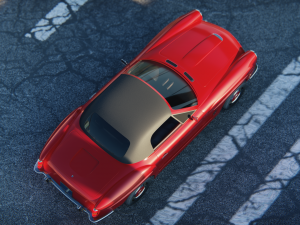 Mercedes-Bens 190 SL 3D-Modell