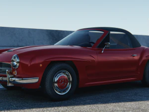 Mercedes-Bens 190 SL 3D Model