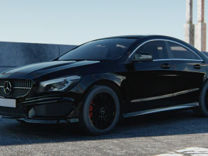 Mercedes Benz Classe CLA AMG Modello 3D