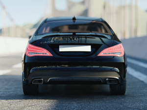 Mercedes Benz CLA Class AMG 3D मॉडल