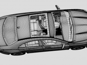 Mercedes Benz CLA Class AMG 3D मॉडल