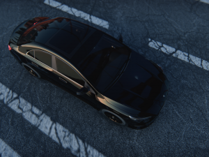 Mercedes Benz CLA Class AMG 3D मॉडल