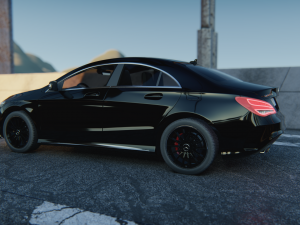 Mercedes Benz CLA Class AMG 3D मॉडल