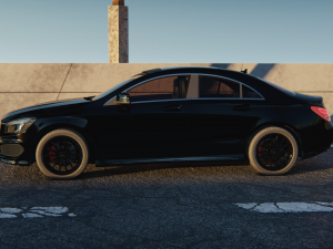 Mercedes Benz CLA Class AMG 3D मॉडल
