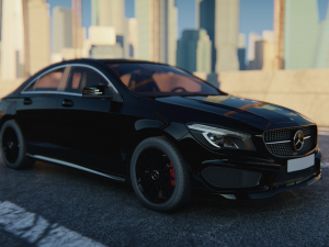 Mercedes Benz CLA Class AMG 3D मॉडल