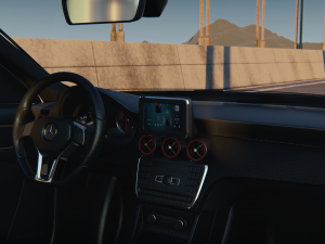 Mercedes Benz CLA Class AMG 3D मॉडल