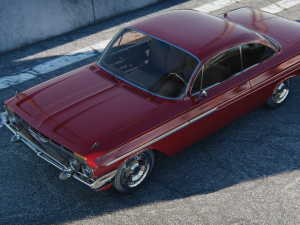 Chevrolet Impala 1961 3D मॉडल