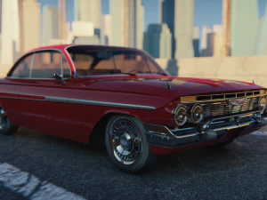 Chevrolet Impala 1961 3D Model