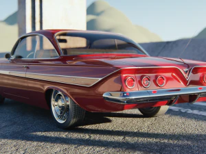 Chevrolet Impala 1961 3D Model