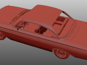 Chevrolet Impala 1961 3D मॉडल