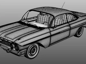 Chevrolet Impala 1961 3D Model