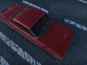 Chevrolet Impala 1961 3D मॉडल