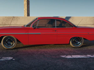 Chevrolet Impala 1961 3D Model