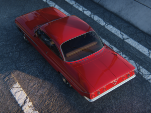 Chevrolet Impala 1961 3D मॉडल