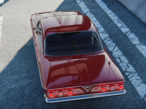 Chevrolet Impala 1961 3D मॉडल