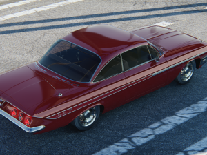 Chevrolet Impala 1961 3D मॉडल
