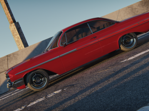 Chevrolet Impala 1961 3D मॉडल